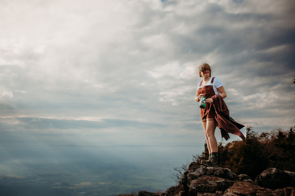 Fall graduation photos in the shenandoah national park